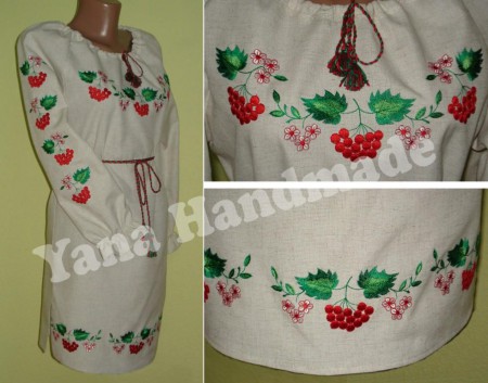 Сукня жіноча вишита - Калина